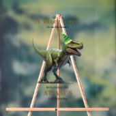 Invitation d'anniversaire de Dinosaur, trois rex A (Neutre)