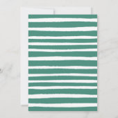 Invitation d'anniversaire de dinosaure (Dos)