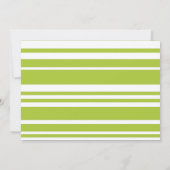 Invitation d'anniversaire de dinosaure piétinant e (Dos)