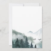 Invitation d'anniversaire de dinosaure Trois invit (Dos)