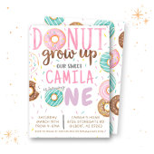Invitation d'anniversaire de Donut