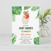 Invitation d'anniversaire de douche de pineapples  (Debout devant)