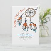 Invitation d'anniversaire de Dreamcatcher (Debout devant)