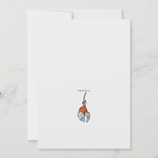 Invitation d'anniversaire de Dreamcatcher (Dos)