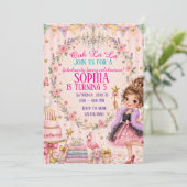 Invitation d'anniversaire de Fancy Nancy (Debout devant)