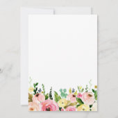 invitation d'anniversaire de ferme, invitation d'a (Dos)