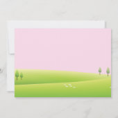 Invitation d'anniversaire de ferme Pays Barnyard P (Dos)