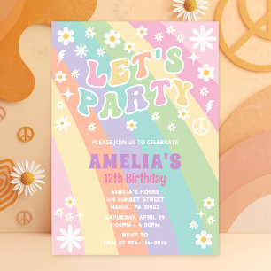 Invitation d'anniversaire de fête