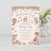 Invitation d'anniversaire de fête d'automne - BK16 (Debout devant)