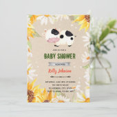 Invitation d'anniversaire de fête de douche de vac (Debout devant)