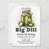 Invitation d'anniversaire de fête Pickles et Jar (Devant)