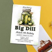 Invitation d'anniversaire de fête Pickles et Jar