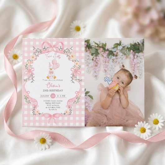 Invitation d'anniversaire de fille à l'arc-en-ciel
