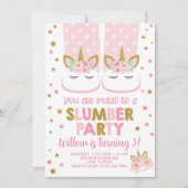 Invitation d'anniversaire de fille de fête de bois (Devant)