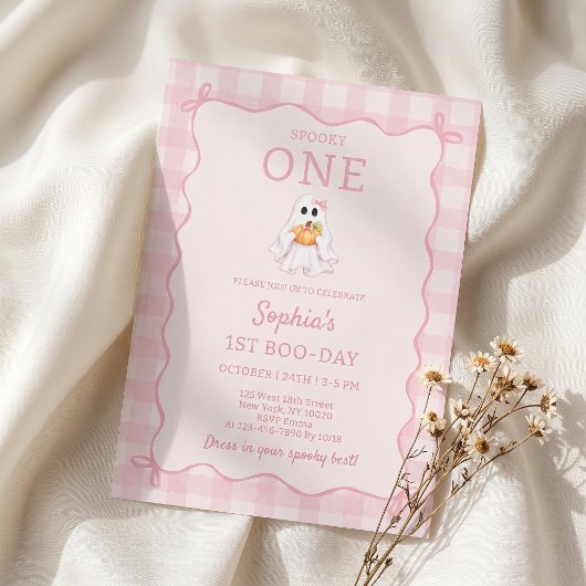 Invitation d'anniversaire de fille pour un premier