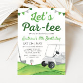 Invitation d'anniversaire de fille pour une soirée