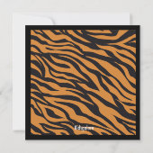 Invitation d'anniversaire de filles d'impression (Dos)