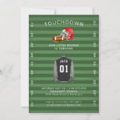 Invitation d'anniversaire de football (Devant)