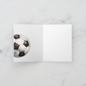 Invitation d'anniversaire de football, Garçons Foo (Intérieur)