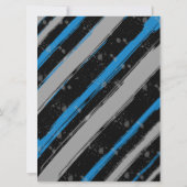 Invitation d'anniversaire de football modifiable (Dos)