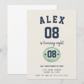 Invitation d'anniversaire de football pour enfants (Devant / Derrière)