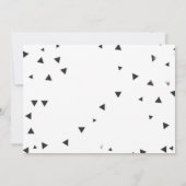 Invitation d'anniversaire de garçon avec photo de  (Dos)