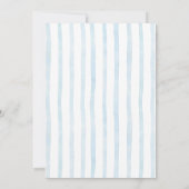 Invitation d'anniversaire de garçon de fête de pis (Dos)