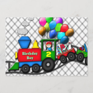 Invitation d'anniversaire de garçon - INSÉREZ SON