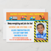 Invitation d'anniversaire de garçons de (Devant)