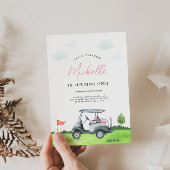 Invitation d'anniversaire de golf