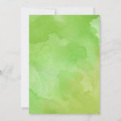 Invitation d'anniversaire de golf pour enfants (Dos)