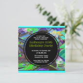 Invitation d'anniversaire de graffiti (Debout devant)