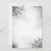 Invitation d'anniversaire de Halloween Spooktacula (Dos)