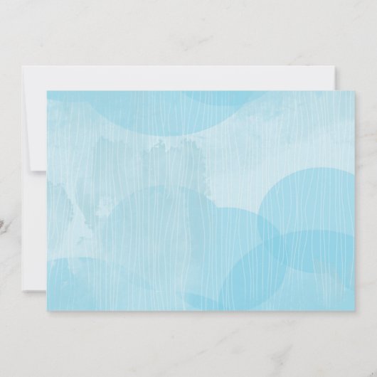 Invitation d'anniversaire de hibou (Dos)