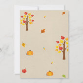 Invitation d'anniversaire de hibou Invitation de h (Dos)