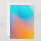 Invitation d'anniversaire de hockey sur glace (Dos)