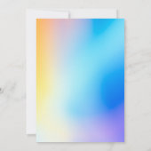 Invitation d'anniversaire de hockey sur glace (Dos)