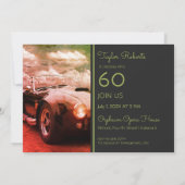 Invitation d'anniversaire de la croisière vintage (Dos)