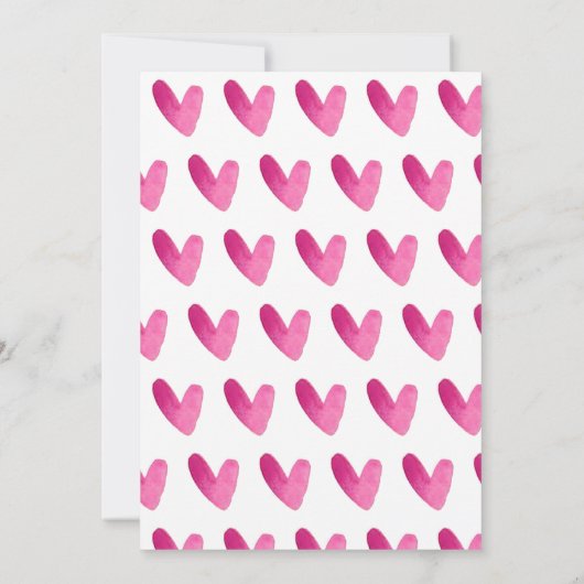 Invitation d'anniversaire de la dame (Dos)