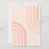 Invitation d'anniversaire de la discothèque super (Dos)