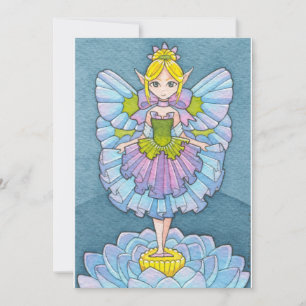 Invitation d'anniversaire de la fête de Ballerina