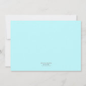 Invitation d'anniversaire de la fête de la bulle d (Dos)