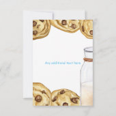 Invitation d'anniversaire de la fête du lait et du (Dos)