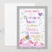 Invitation d'anniversaire de la fête royale de la  (Devant / Derrière)