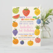 Invitation d'anniversaire de la fête tropicale (Debout devant)