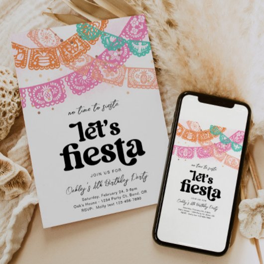 Invitation d'anniversaire de la Fille