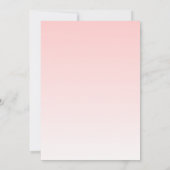 Invitation d'anniversaire de la fille et du troll (Dos)