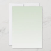 Invitation d'anniversaire de la fille et du troll (Dos)