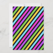 Invitation d'anniversaire de la gymnastique de cou (Dos)