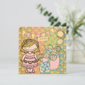 Invitation d'anniversaire de la Lemonade d'été de  (Debout devant)